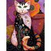 Новый 5D DIY алмазная живопись кошка Алмазная вышивка животное вышивка крестиком полная квадратная круглая дрель домашний пейзаж Декор ремесла подарок