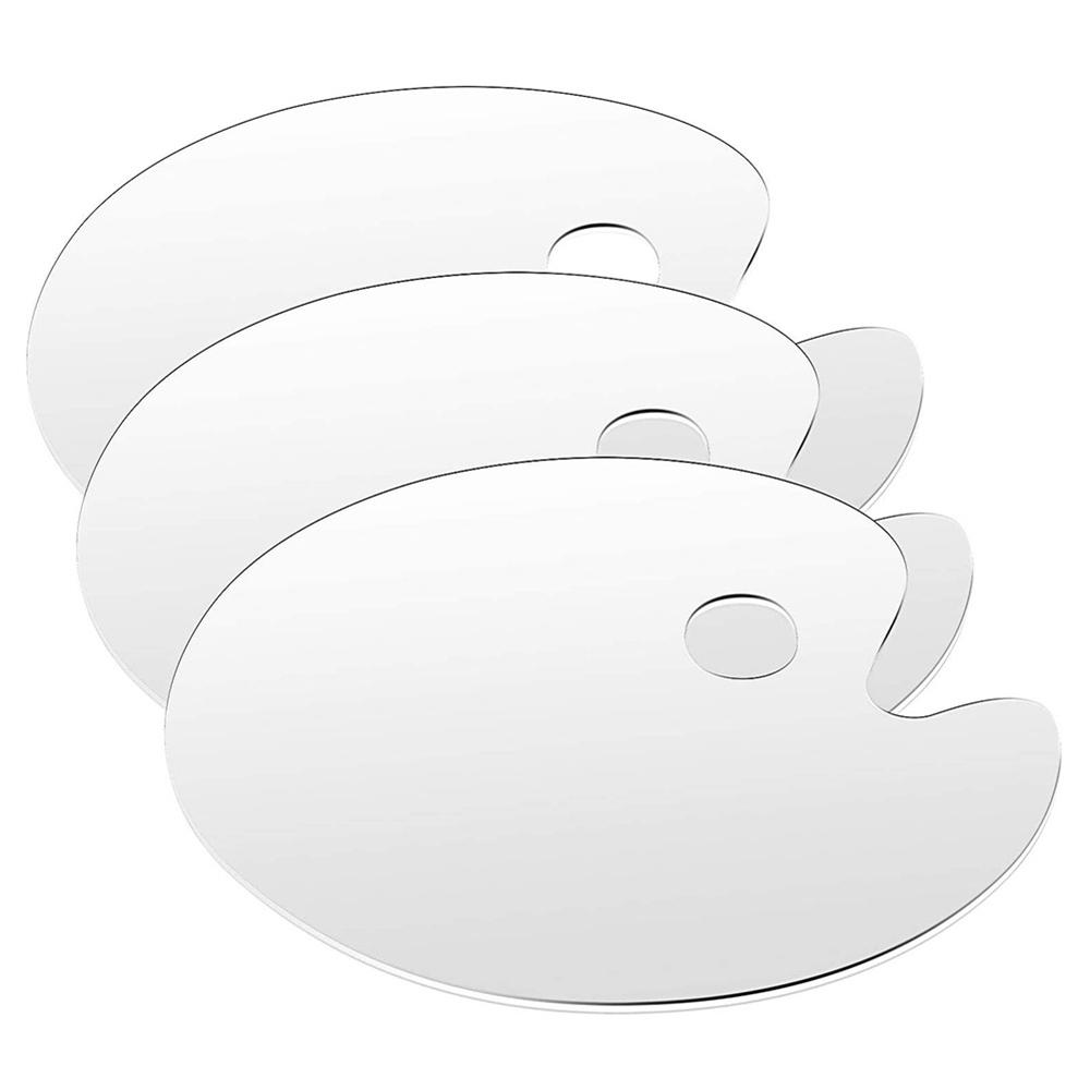 Painted Drawing Supplies Oil Painting Palettes Painting Palette Clear Paint Tray Pigment Pallet