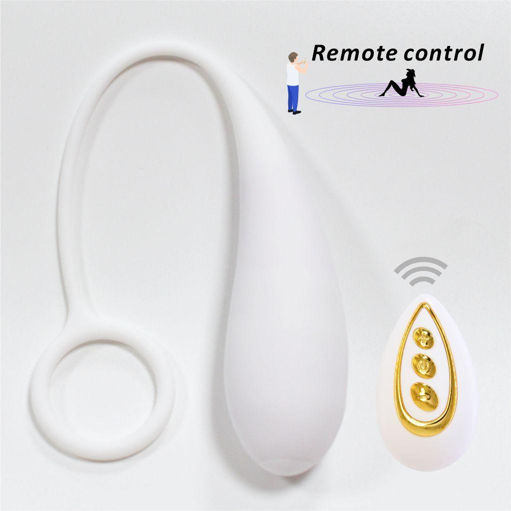 Водонепроницаемый бесшумный беспроводной вибратор с дистанционным управлением на пенис – секс-игрушка для пар для мужчин и женщин, перезаряжаемое вибрационное яйцо