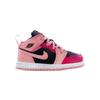 Кроссовки Air Jordan 1 Mid TD Coral Chalk Baby Pink Rush-Pink Black 640735-662