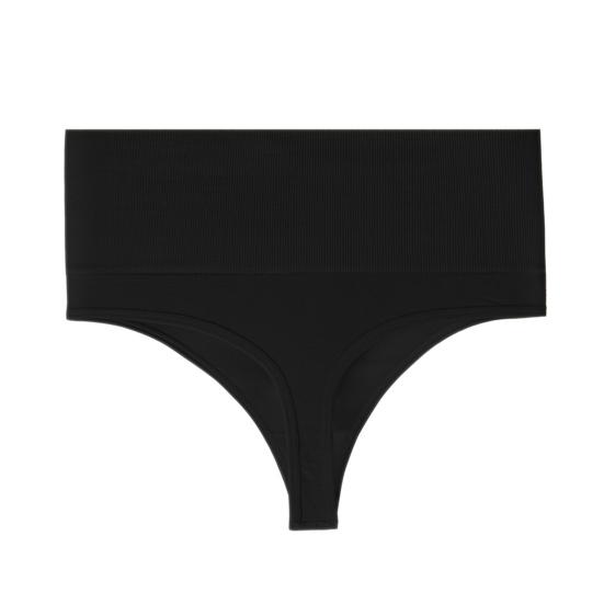 Women Underpants High Waist Solid Color Slimming Thread Butt-lifted Good Breathability Elastic Quick-drying Sport Casual Briefs Female Panties