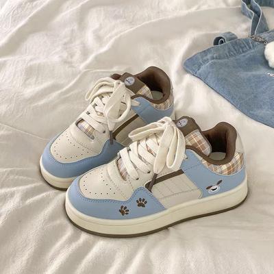 Легкая корейская повседневная обувь на платформе для женщин, новая весенне-осенняя, детская обувь, универсальные туфли-хлебушки