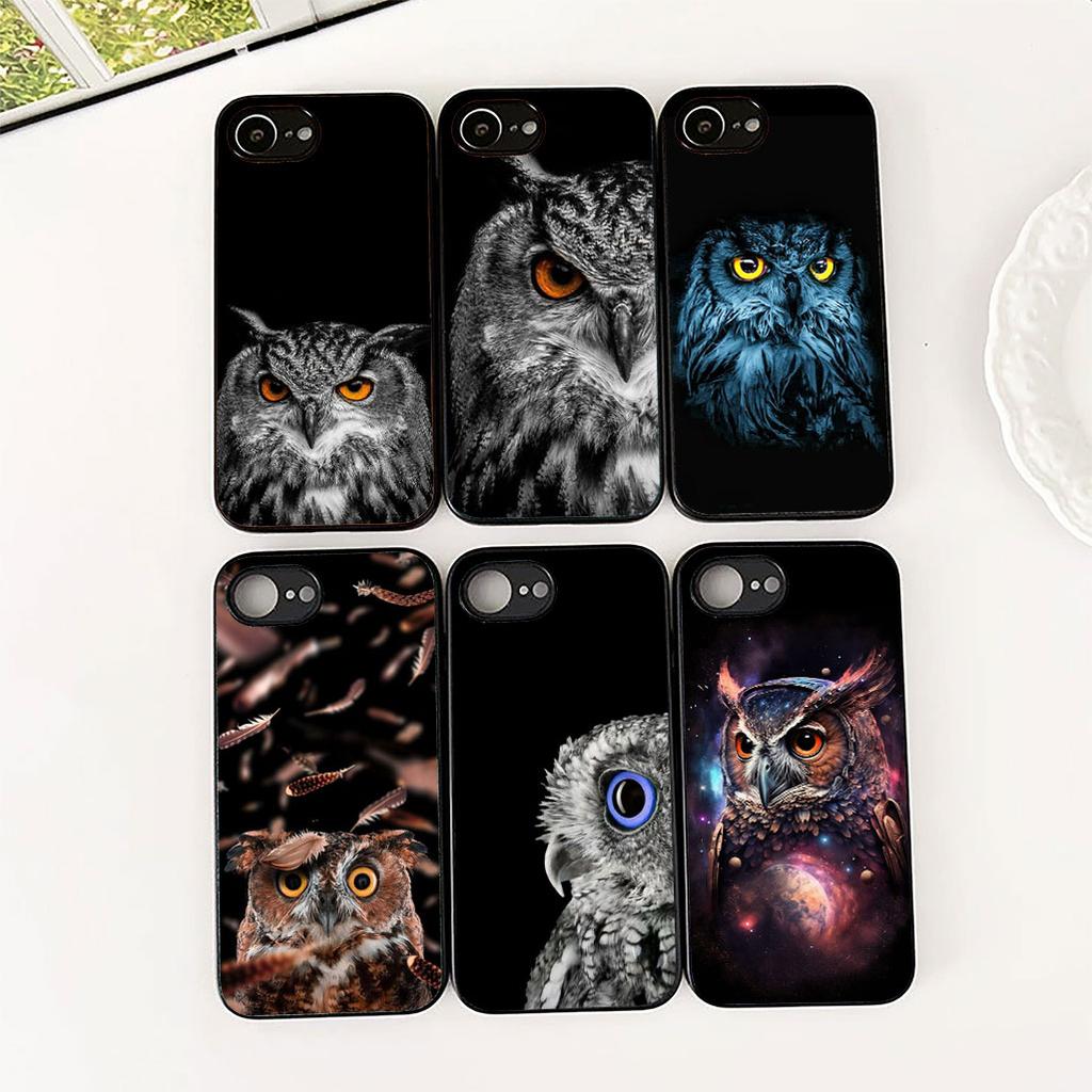 Casing for Motorola Moto Edge 70 60 Fusion NEO Pro G56 G96 G04 G05 20 G Stylus Phone Cover Protective Case Owl Cartoon