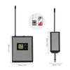UHF Wireless Microphone Lavalier Lapel Mic Mini Receiver Transmitter Headset Set