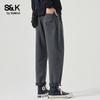 Мужские повседневные широкие брюки Baleno S&K