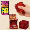 Dr Pepper x NeeDoh Nice Cube Сквиши Игрушка для снятия стресса, Мягкий кубик-фиджет для сжатия для детей и взрослых, Сенсорная игрушка для снятия тревожности*