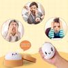 Pekkaxy Squishy Dumpling Stress Balls for Adults & Kids – Fidget Sensory Toy, Squeeze Dough Ball, Stretchy Stress Relief Toy for ADHD – Compatible