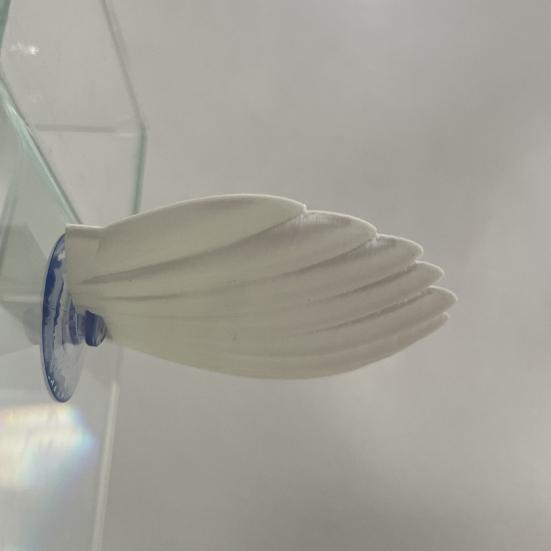 Betta Hammock Shell, Fish Hammock with Suction Cup, Betta Fish Resting Platform, Aquarium Accessory for Betta Fish Sleeping Resting Hiding Playing
