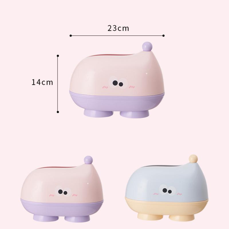Коробка для салфеток серии Big Eyes Kawaii для украшения гостиной, креативная коробка для салфеток, держатель для салфеток, декор ванной комнаты