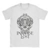 Футболка с логотипом группы Paradise Lost Мужская Повседневная футболка из чистого хлопка С круглым вырезом Женские футболки Топы с коротким рукавом