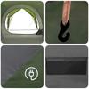 Tunnel Tent Green 382 x 262 x 214 cm