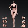 1:6 Proportional Makeup Female Body and Clothing Super Flexible Articulated Figure Pale Skin Seamless Body Big Breasts Hobby Collection