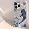 Чехол для телефона с дизайном Акула Кит Океан Для iPhone 11 12 13 14 15 16 Pro Max 7 8 Plus X Xs Max XR SE2 16E Ударопрочный Бампер