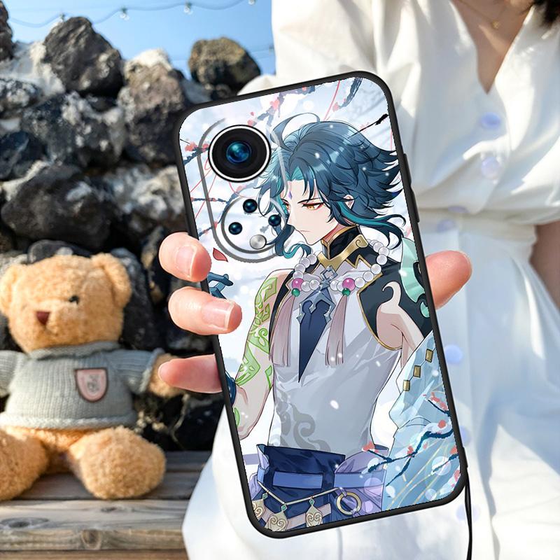 Чехол для телефона Genshin Impact Сяо Для Honor 90 Lite 50 70 Magic 5 6 Pro X6 X7 X8 X9 X6a X7a X8a X9a X9b X8b Чехол
