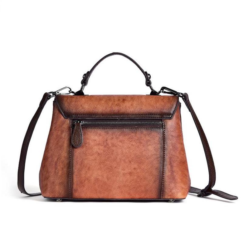 Johnature Женская сумка из натуральной кожи в стиле ретро, ​​роскошная сумка для отдыха, сумки на плечо и через плечо из воловьей кожи