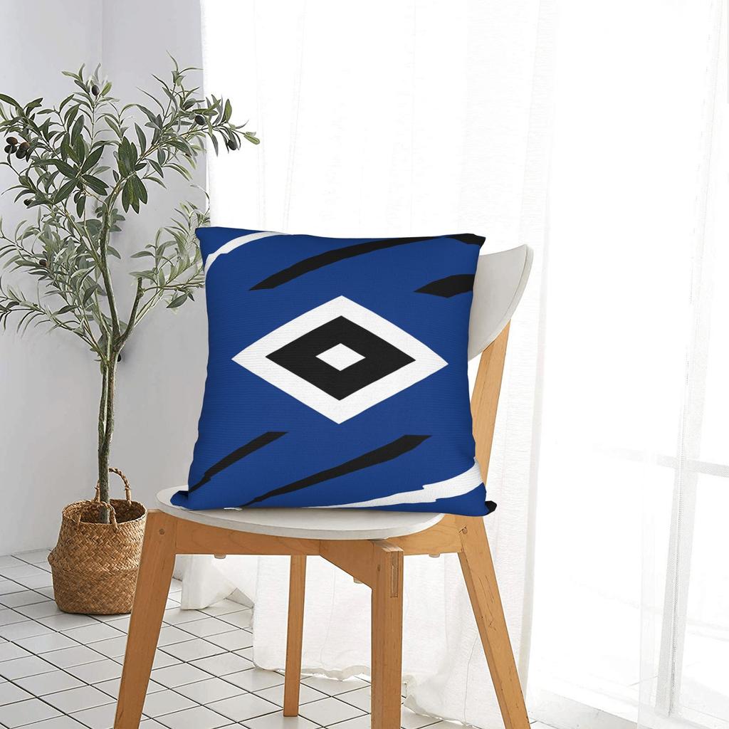 Hsv German Soccer Club Pillow Cover Hamburgers Sv Retro Trendy Pillow Case For Sofa Car Home Decor Custom Pillowcases Gift