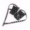 New Rivet Ride Leather Mittens Fingerless Punk Glove Gloves