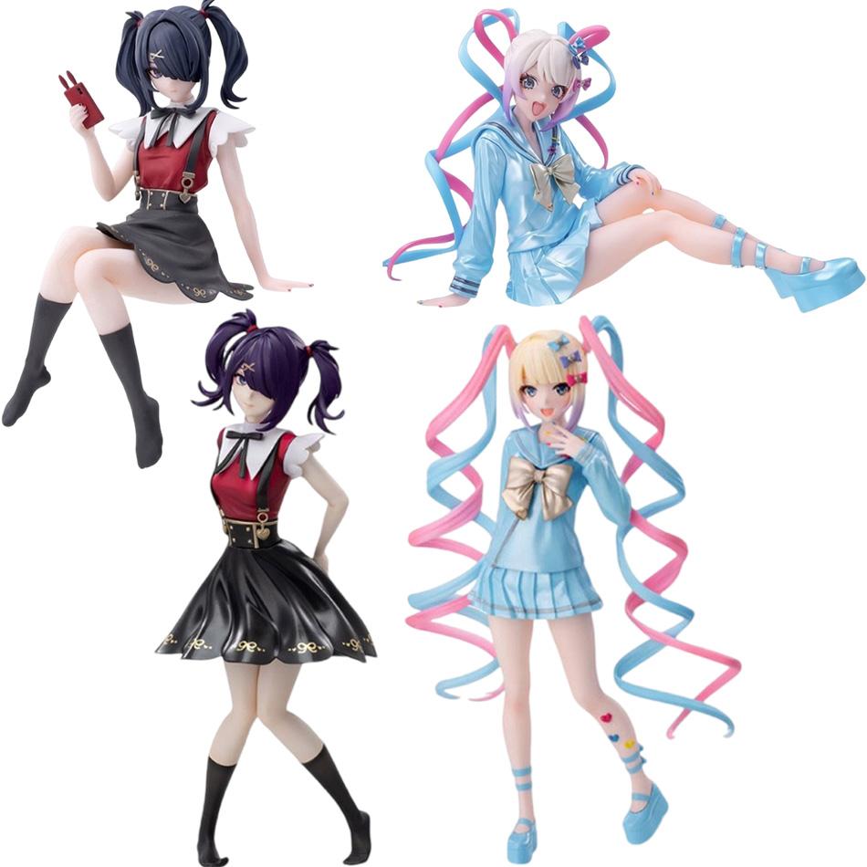 Аниме Needy Girl Overdose Милая Рейн Кандж ПВХ Фигурка Красивая Девушка Настольная Модель Коллекция Подарок на День Рождения Рождество В наличии