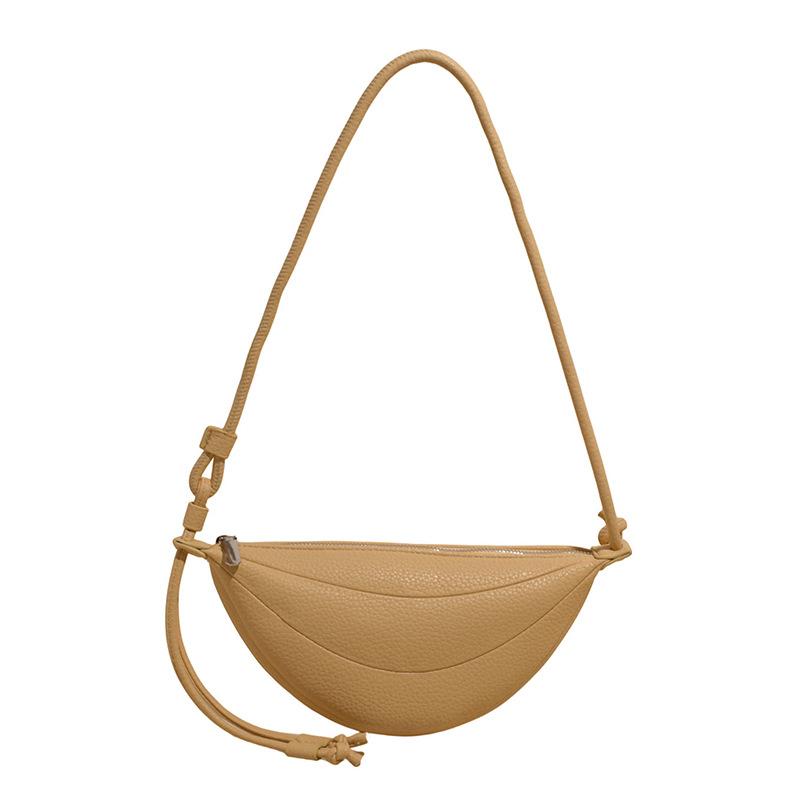 Премиальная трендовая универсальная сумка-пельмень женская 2025 лето новая модная сумка через плечо корейская версия сумка-мессенджер для поездок