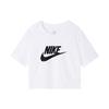 Sportswear Essential Cropped Casual T-Shirt Women Tops White BV6176-100
