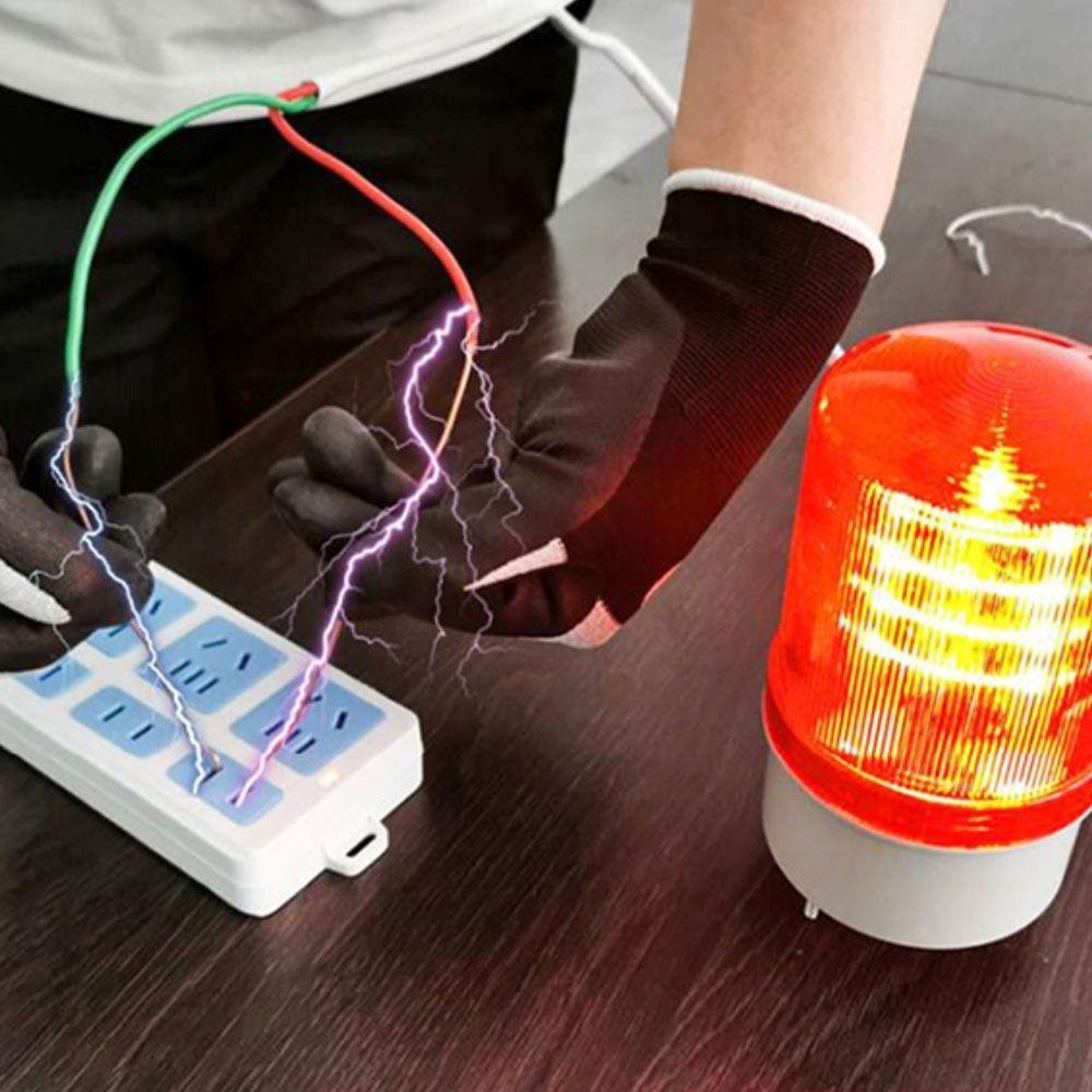 Резиновая изоляция сенсорного экрана перчатки выдерживают напряжение 400 В рабочие безопасные перчатки электрические