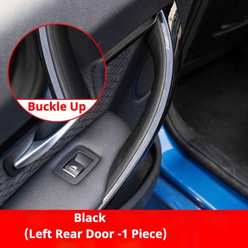 ABCDES1Car Interior Door Handles For BMW F30 F31 F32 F34 F36 F80 F82 3 4 Series 3GT ABS Interior Door Handle Pull Protective Cover