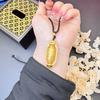 Древний Метод Шестизначная Мантра Писание Конвертер Черная Веревка Универсальный Ожерелье Подвеска