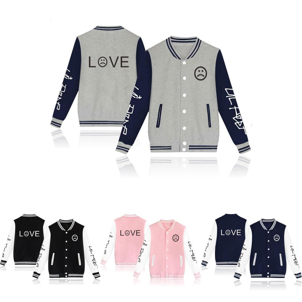 Love Pullover Sweatshirt Hip Hop Sad Face Women Men Rapper New Hoodies