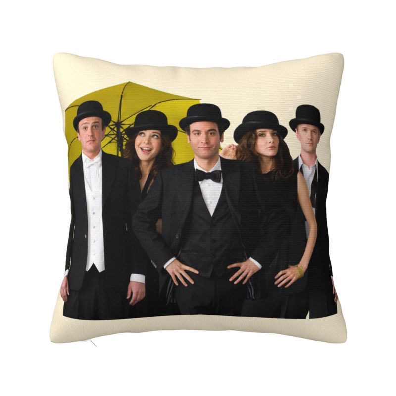 Custom Modern How I Met Your Mother Cushion Cover Soft TV Show Throw Pillow Case Bedroom Decoration