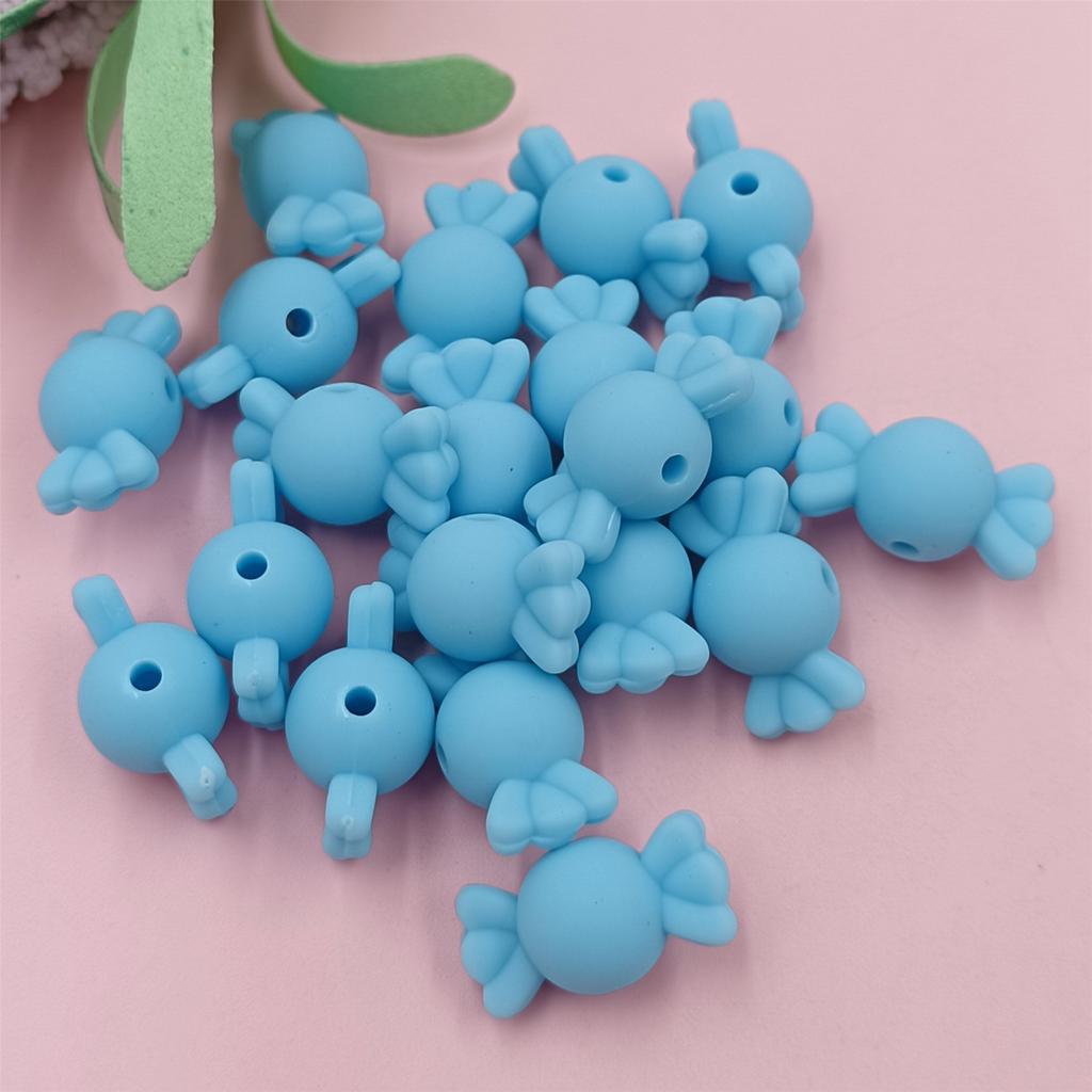 Новые браслеты для изготовления ювелирных изделий, конфетные бусины, 20 шт., свободные резиновые бусины, 21*11 мм, ожерелье, сделай сам