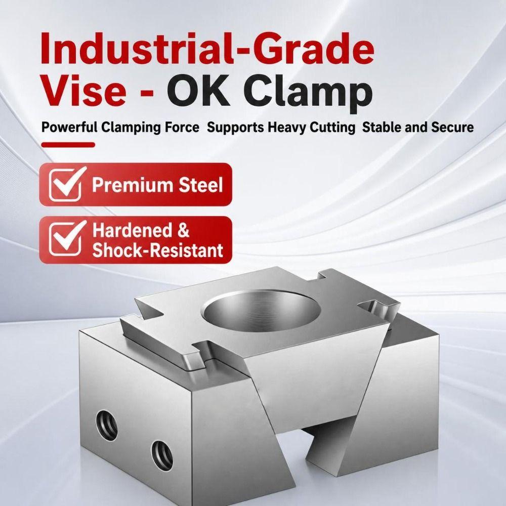 Manual CNC Expansion Clamp Mold Steel Workholding Clamp Workholding Applications