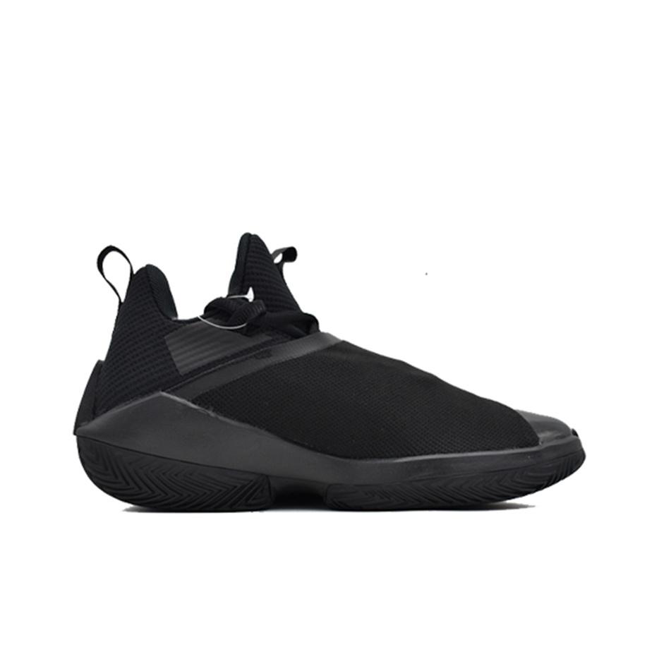 Jordan Jumpman Hustle PF Амортизирующая Поддержка Низкие Баскетбольные Кроссовки Унисекс кроссовки Черные AQ0394-001