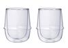 Double-Walled Kinto KRONOS Cups - Maintain Temperature - Prevent Condensation - Set of 2