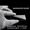 Microscope Blank Transparent Slides Glass Slips Optical Microscope Microscope Slides Cover Glass