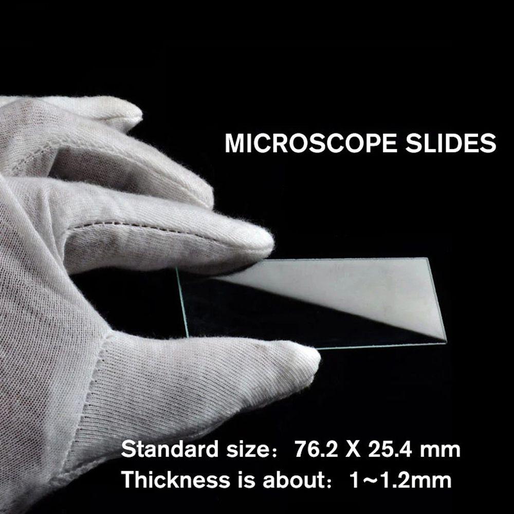 Microscope Blank Transparent Slides Glass Slips Optical Microscope Microscope Slides Cover Glass