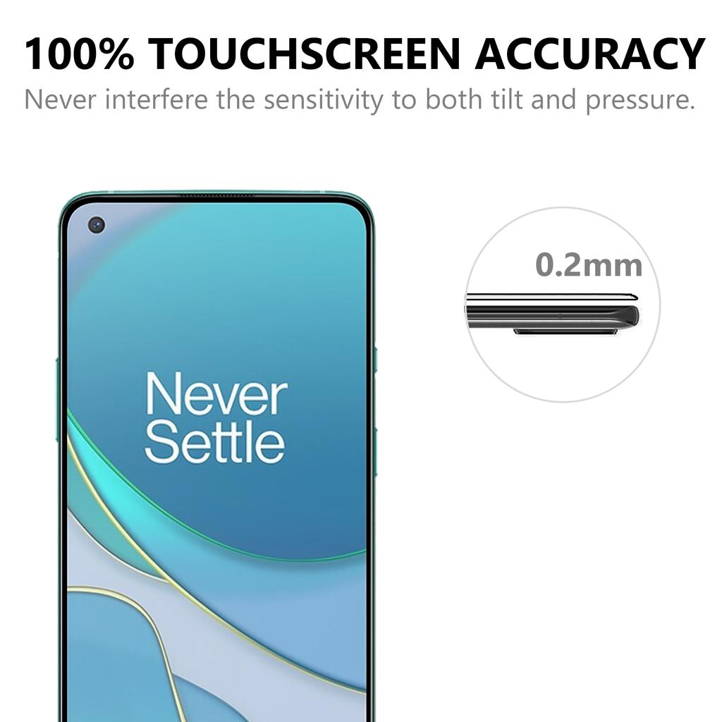 For OnePlus 9 (EU/US Version) Full Glue Full Cover Tempered Glass Screen Protector with Black Edges