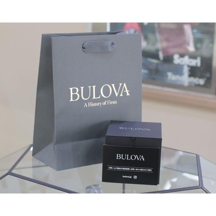 Использованный [Подарок: Полотенце для рук BULOVA] Часы BULOVA Мужские Автоматическая заводка Marine Star Черные 98B465 Официальный продукт для внутреннего рынка 3 года гарантии производителя