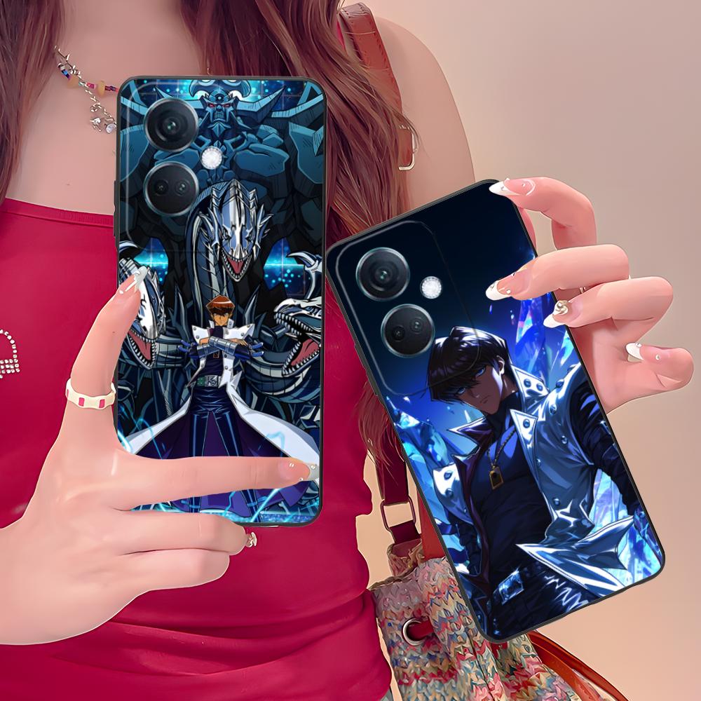 Yugioh Seto Kaiba Phone Case for OPPO Find X9 X8 X7 X6 X5 X3 X2 Plus s Pro Ultra Lite Soft TPU Shockproof Cover