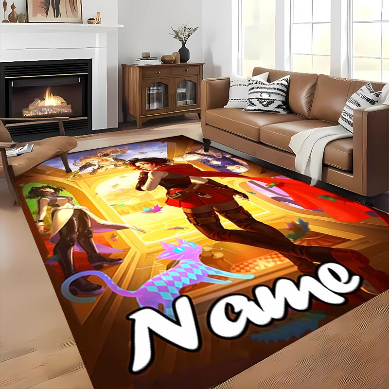 Custom personalization RWBY Volume Area Rug - Perfect For Kitchen, Bathroom,Laundry Room Decor Large Size Available,Gift All Seasons
