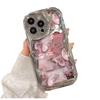 Розовый бабочка для iPhone 16 Promax Чехол для телефона 15 Apple 14 Для девочек Противоударный 13 Защитный чехол 17