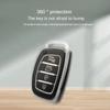 3 4 кнопки TPU автомобильный смарт-ключ чехол чехол для Hyundai Tucson Santa Fe Rena Sonata Elantra Creta Ix35 Ix45 I10 I30 I40 аксессуары
