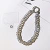 Colorful Plastic/Ceramics/Rock Chain Durable Portable Wrist Mobile Phone Strap Bracelet Hand Free Anti-lost Charm Keychain