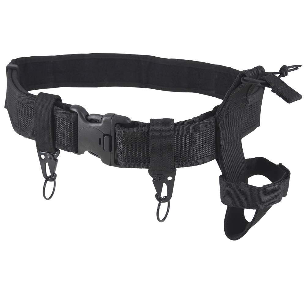 fesley Fishing Belt, Multi-Function Storage Holder, Free Size, Black (Type 1)