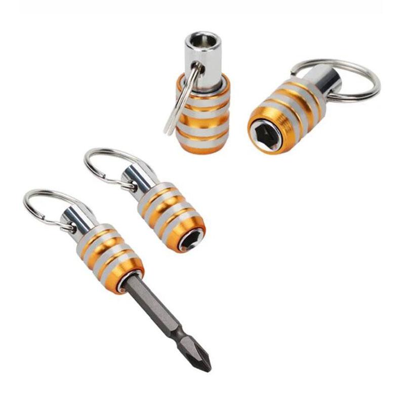 Держатель для отверток с шестигранным хвостовиком 1/4 дюйма, удлинитель, адаптер для дрели, быстросъемный брелок с простой заменой