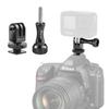 JINGCHEN Aluminum Cold Shoe Adapter Hot Shoe Mount Adapter Action Camera with Screw Hole Tripod Mount Compatible with Gopro Series DJI Osmo Action