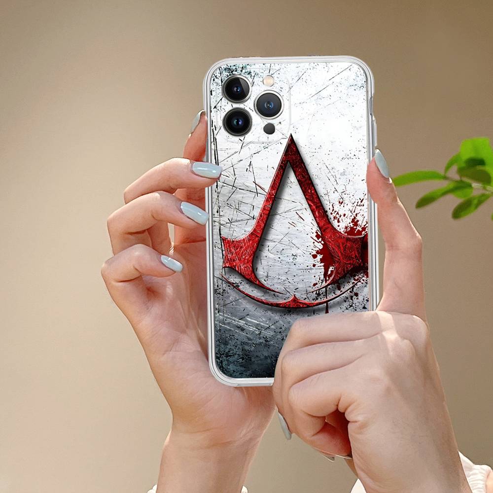 Прозрачный TPU Чехол для Телефона A-Assassin S-Creed Gaming Для IPhone 17 11 12 13 14 15 16 Pro Max 16 Plus Чехол