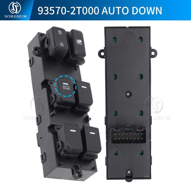 SORGHUM 93570-2T000 93570-2T010 AUTO DOWN Car Front Left Power Window Switch Button For Kia Optima K5 2011 2012 2013 2014 2015
