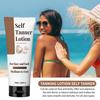 Body Tanning Cream Tanning Lotion Sunbathing Sunless Skin Color Tanning 120ML