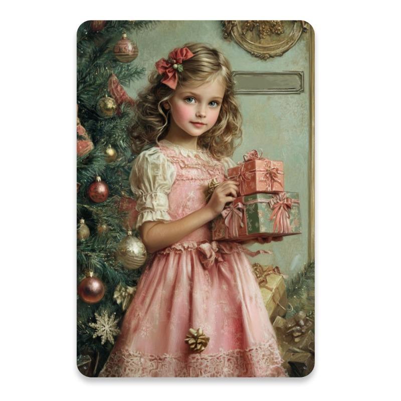 "Candy Shop" Vintage Metal Tin Sign Wall Decor