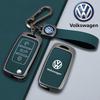2026 Горячий Для VW VOLKSWAGEN Новый Кожаный Чехол-Крышка Для Автомобильного Складного Ключа Для Volkswagen VW Polo Golf Passat Tiguan Beetle Caddy Eos
